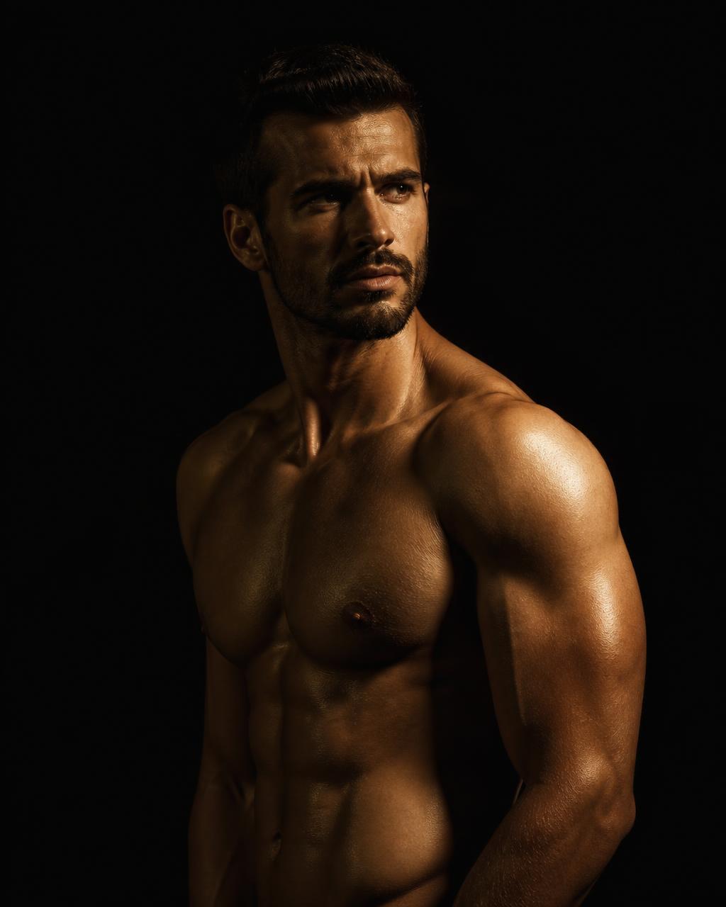 Homem adulto confiante representando saúde e autoestima masculina